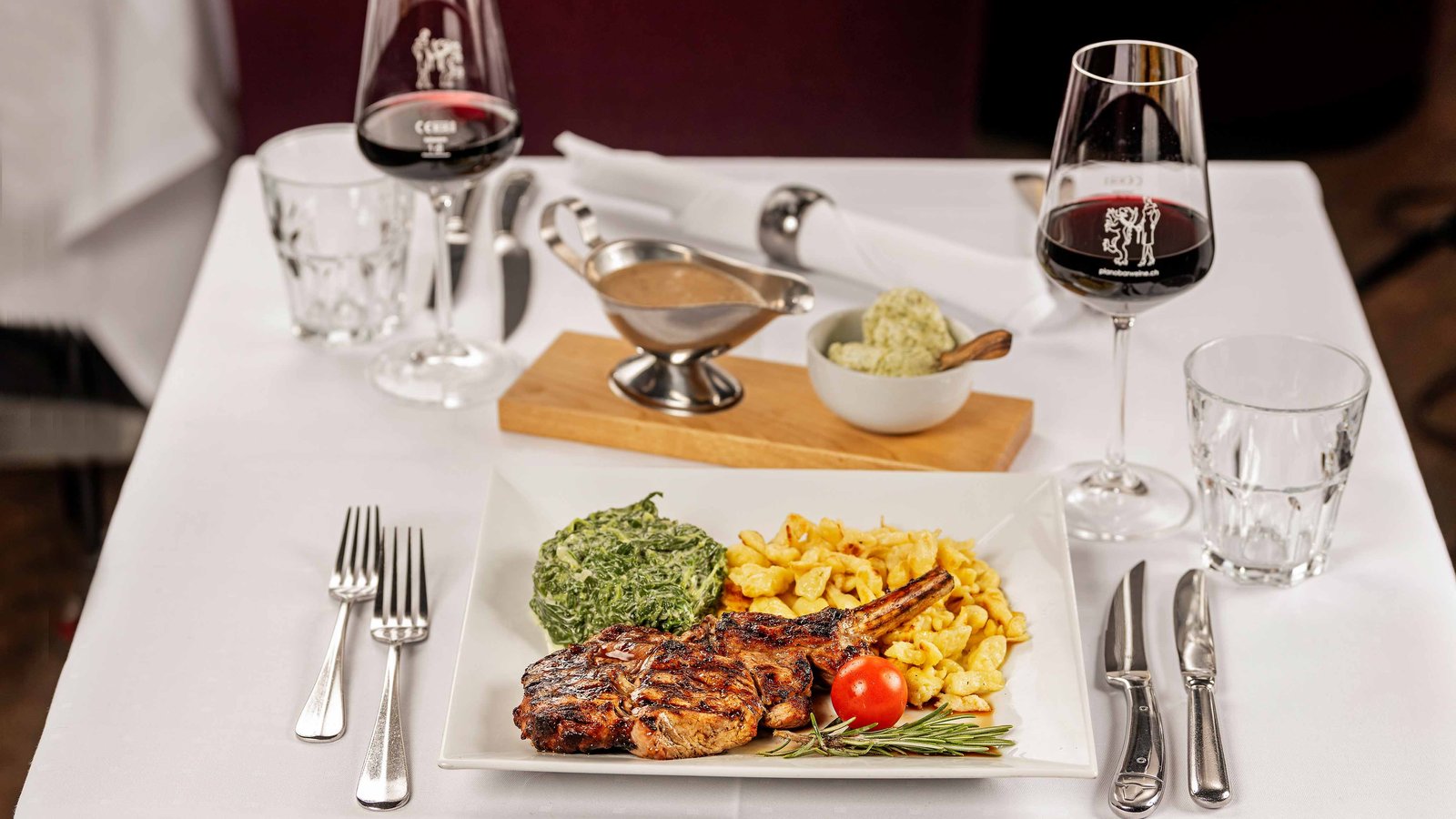 Pianobar Frauenfeld Essen Kotelett mit Spätzli 